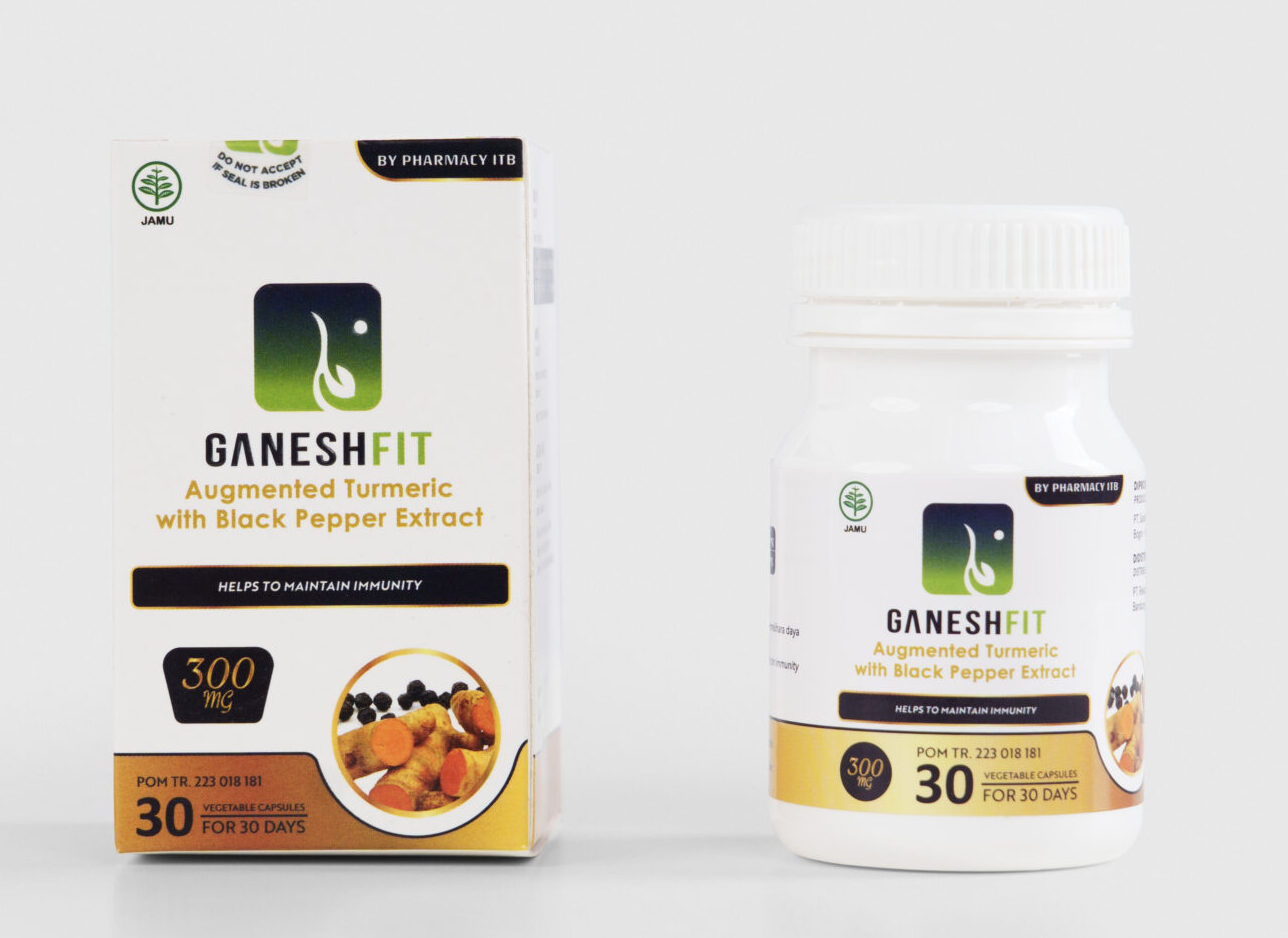 Ganeshfit Augmented Turmeric with Black Pepper Extract